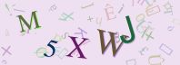 This is a captcha-picture. It is used to prevent mass-access by robots. (see: www.captcha.net)